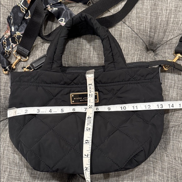 Marc Jacobs Bag Black Quilted Nylon Puffer Small Crossbody Satchel - Picture 17 of 17